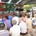 Governador Leonel Pavan inaugura pavimentação asfáltica entre Saudades e Cunhataí.2 – Saudades,