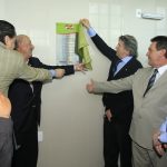 O governador Leonel Pavan inaugura o Hospital Regional do Extremo Oeste – São Miguel do Oeste,